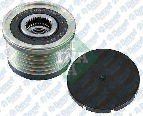 INA 535003010 Alternator Kasnagi Rulmanli S40 I Vs Laguna I-Ii 1.9dci 99-05